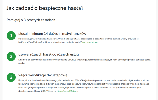 Jak zadbać o bezpieczne hasła?