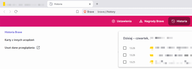 Historia Brave - krok 3