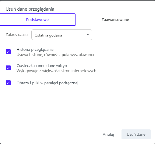 Historia Opera - krok 3