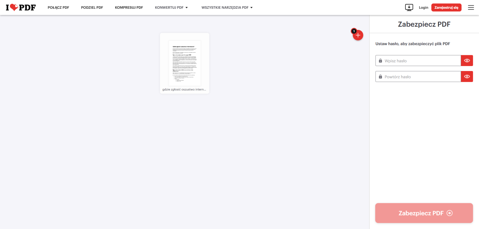 Jak zaszyfrować i zabezpieczyć hasłem PDF za darmo? 6 aplikacji ...