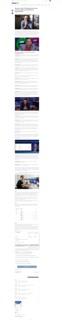 Oszukańcza strona internetowa, która zachęca do niebezpiecznych inwestycji - cała