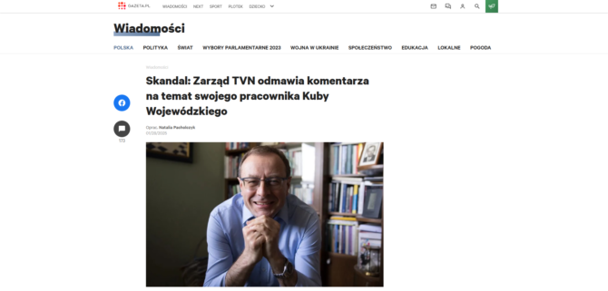 Oszukańcza strona internetowa, która zachęca do niebezpiecznych inwestycji