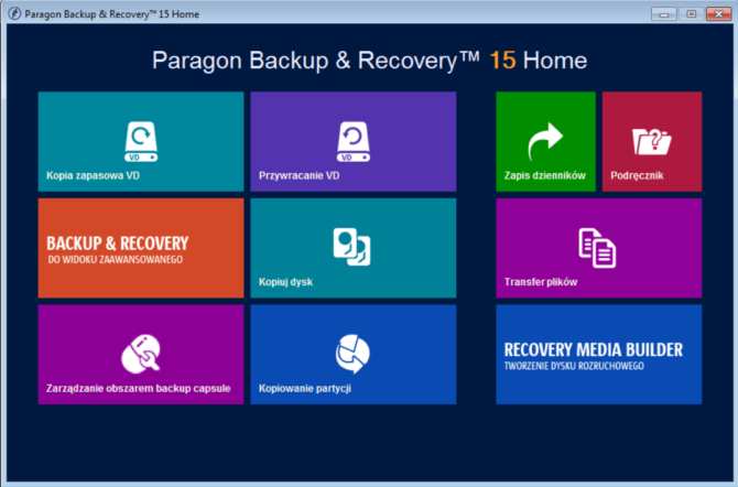 Paragon Backup & Recovery