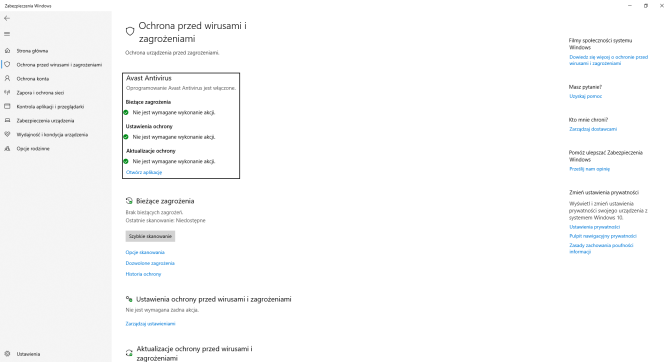 Zabezpieczenia Windows