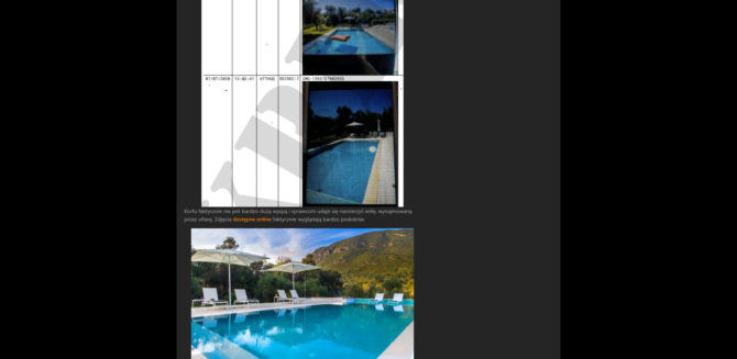 Zdjęcia hotelu z basenem